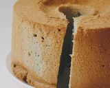 天然ハーブの青いシフォンケーキ作り方21写真