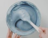 天然ハーブの青いシフォンケーキ作り方15写真
