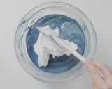 天然ハーブの青いシフォンケーキ作り方13写真