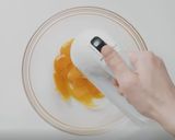 天然ハーブの青いシフォンケーキ作り方1写真
