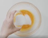 天然ハーブの青いシフォンケーキ作り方2写真