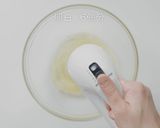 天然ハーブの青いシフォンケーキ作り方8写真