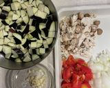 野菜たっぷりスピルリナ入りボロネーゼ作り方1写真