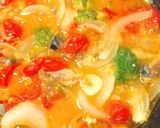 【簡単】トマトと鯖のがっつりうどん作り方7写真
