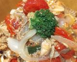 【簡単】トマトと鯖のがっつりうどん作り方8写真