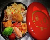 ノアちゃんの炒飯弁当(+≧∀≦+)作り方2写真