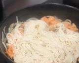 【10分】鮭チーズのソーメンチャンプルー作り方3写真
