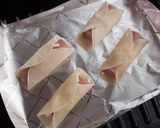 餃子の皮DEウインナーチーズスティック作り方1写真