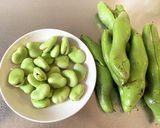 簡単♡そら豆のすご〜くおいしい茹で方作り方1写真