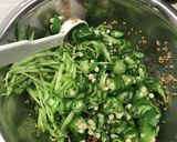 オクラと梅の冷奴作り方5写真