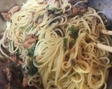 混ぜるだけ!鯖缶パスタ作り方3写真