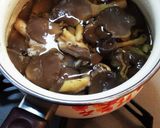 ひらたけの煮物作り方1写真