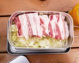 キャンプメシ*葱と豚バラ肉の炊き込みご飯作り方4写真