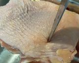 油の跳ねない皮パリパリチキンソテー作り方2写真