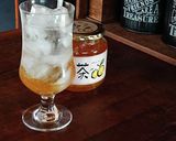 おうちカフェ★柚子茶でクリームソーダ作り方2写真