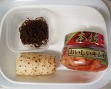 超簡単！キムチが決め手！材料３つおつまみ作り方1写真