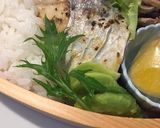 皐月24　さわらバジルにんにく弁当作り方5写真