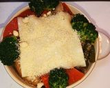 超簡単！肉じゃがカレーチーズ焼き！！作り方4写真