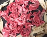 牛肉とごぼうの甘辛炒め作り方2写真