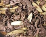 牛肉とごぼうの甘辛炒め作り方4写真