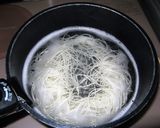 本技おいしいキムdeひと口キムチそうめん作り方1写真