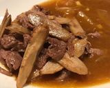 牛肉とごぼうの甘辛炒め作り方5写真