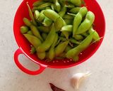 枝豆ペペロンチーノ作り方1写真