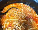 圧力鍋１つで豚肉とごぼうのトマト煮込み作り方8写真