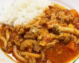 圧力鍋１つで豚肉とごぼうのトマト煮込み作り方9写真