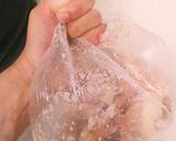 照り焼きチキンマヨしそレモン(*^^*)作り方3写真