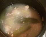中華ダシ不要!土鍋で参鶏湯スープ作り方6写真