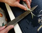 小アジの処理(南蛮漬け用)作り方3写真