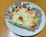 ♡キムチとそら豆♡の簡単マヨチーズ焼き作り方6写真