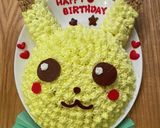 ポケモンのケーキ☆ドーム型風作り方16写真