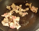 さっぱり梅しょう油の焼きうどん作り方2写真