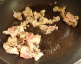 さっぱり梅しょう油の焼きうどん作り方2写真