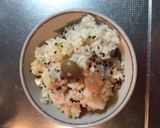 鮭缶使った炊き込みご飯作り方3写真
