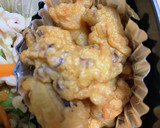 今日の弁当5.25 えびとそら豆かき揚げ作り方4写真