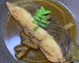 #魚の煮付け#今夜のおかず#ひらめの煮魚作り方4写真