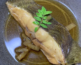 #魚の煮付け#今夜のおかず#ひらめの煮魚作り方4写真