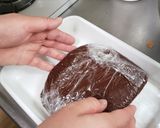 健康にいい生チョコわらびもち作り方7写真