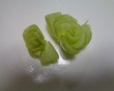 焼き揚げと小松菜の和え物作り方1写真