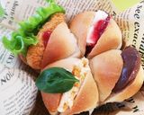 お弁当に！ライ麦ちぎりパンのサンドイッチ作り方10写真