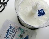 海のリナブルーヨーグルトクリームソーダ作り方1写真