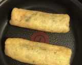 サラダチキンの梅しそチーズ　稲荷巻き作り方8写真