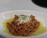 とっても簡単で本格的!ミートソースパスタ作り方14写真