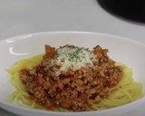とっても簡単で本格的！ミートソースパスタ作り方14写真