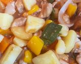 酢鶏　もも肉で酢豚風作り方7写真