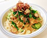 いわし味噌煮缶で☆冷や汁風そうめん作り方5写真