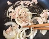 カンタン旨い！豚キムナポリタン作り方3写真